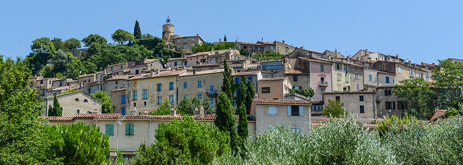 Panoramic Picture from Fayence's village
