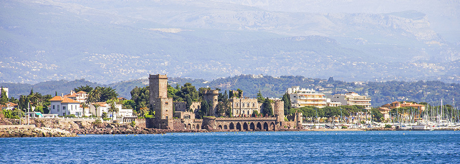 Panoramic picture of Valbonne