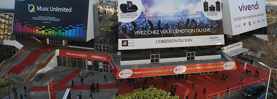 Midem Cannes Festival Red Carpet