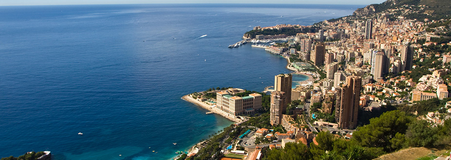 Monaco aerial photo